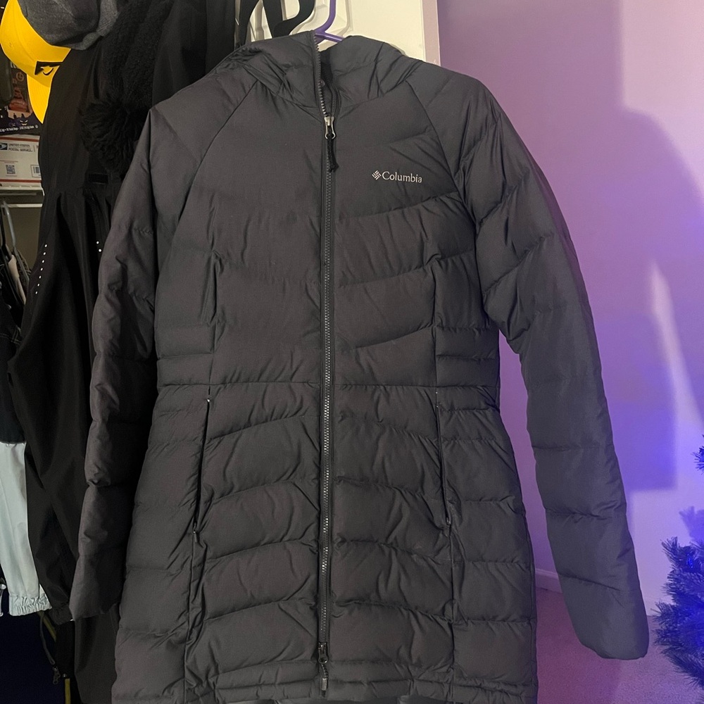 Grey Columbia Puffer Jacket